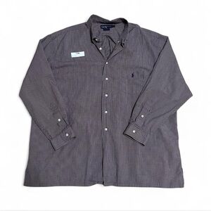 Ralph Lauren Men's Multi Colored Button Down Shirt - XXL BIG - Classic Fit